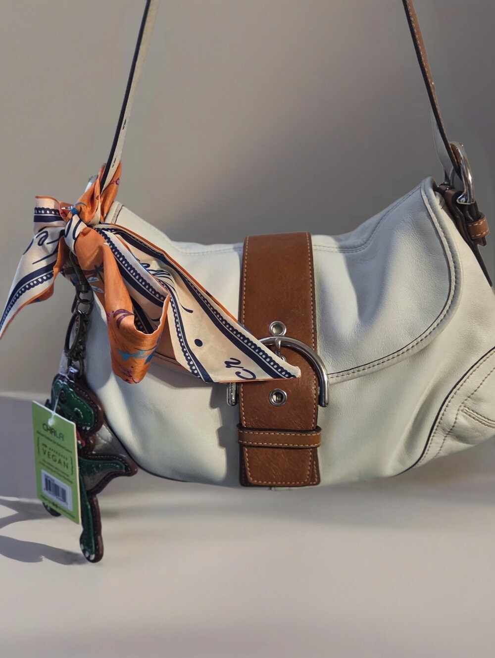 Coach Vintage Soho Leather Flap Bag Set. Soho Wallet Included